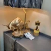 Лампа настольная Бык